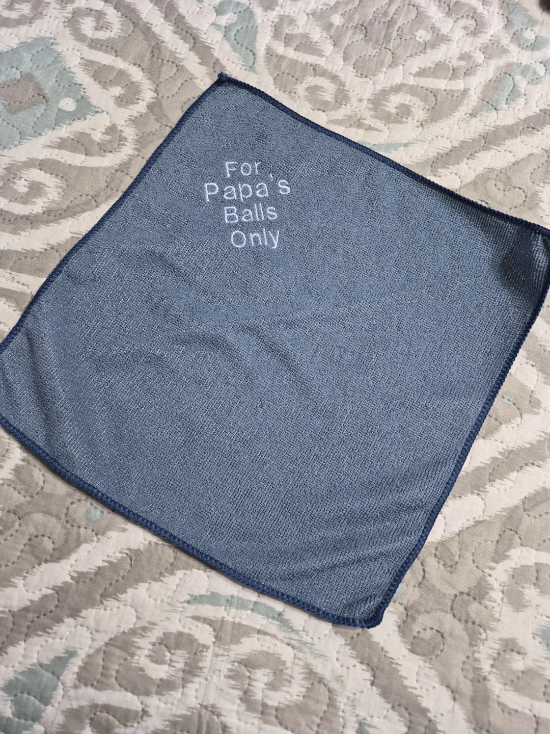 Fun 14" x 14" Embroidered Golf Towels
