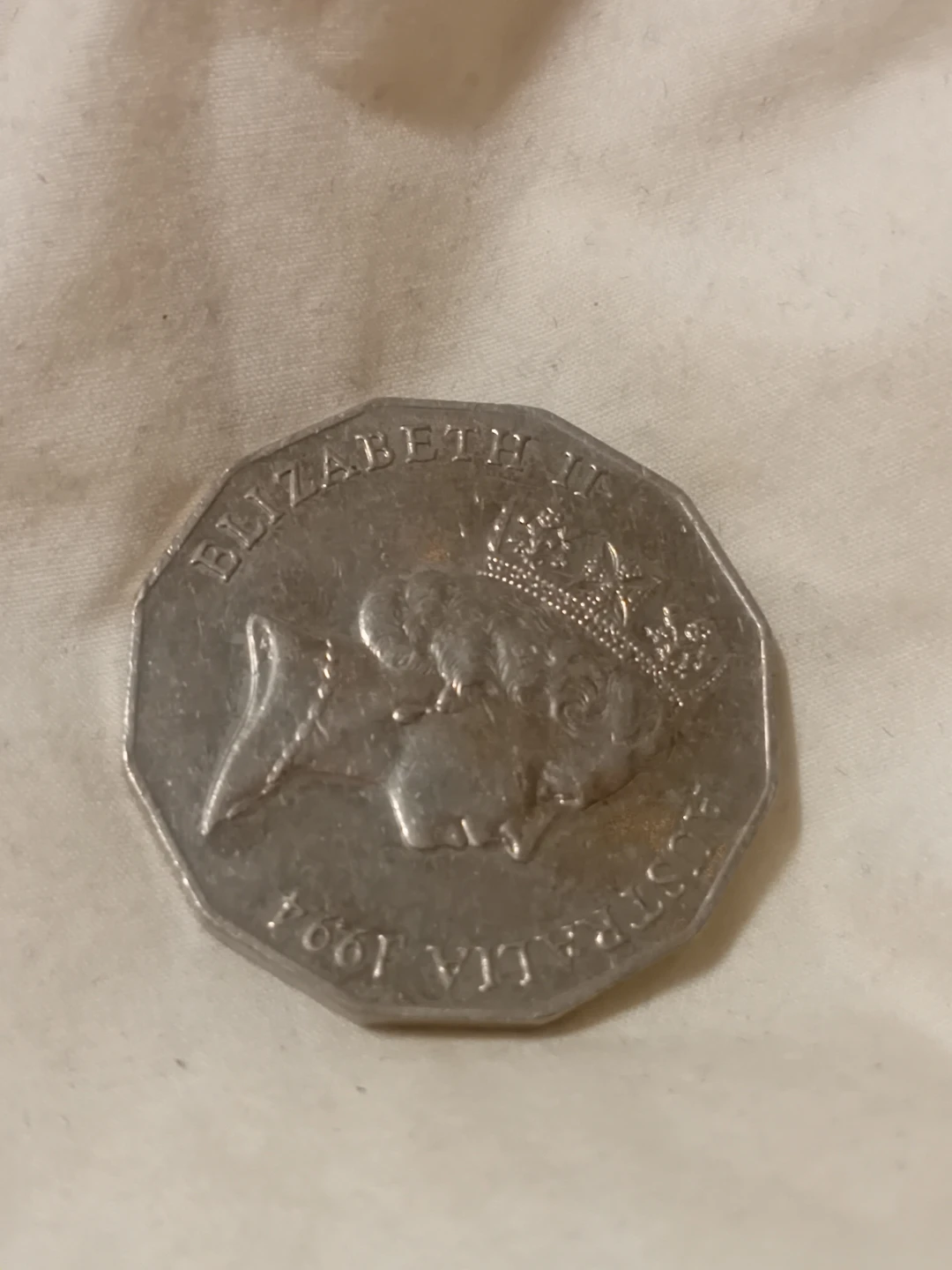 1994 Australia 50 Cent Coin - photo 2