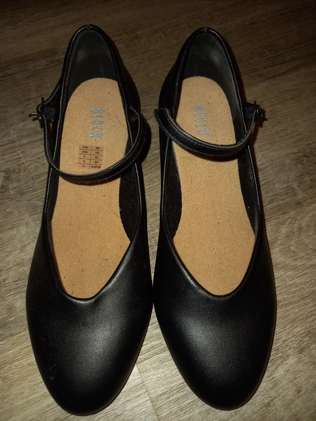 Bloch Black Tap Shoes Size W