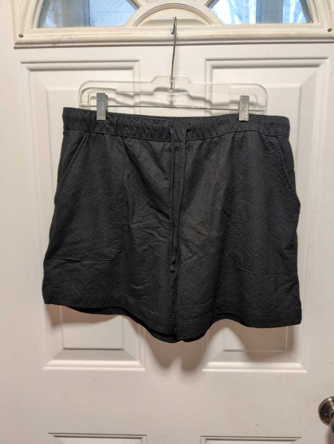 Reitmans Women's Black Drawstring Shorts XL