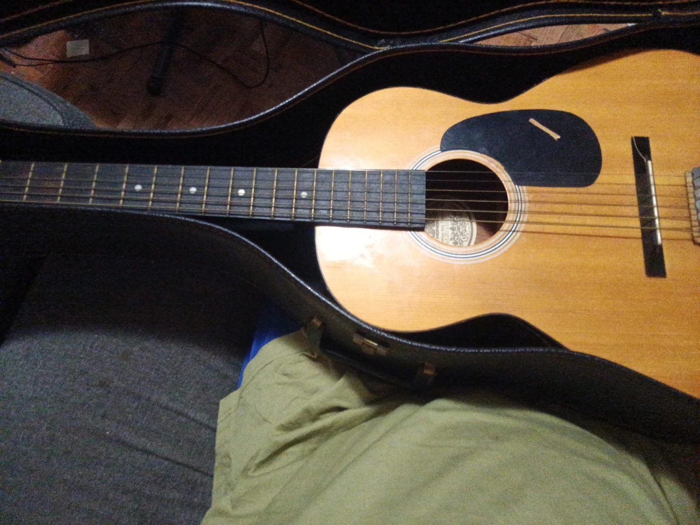 Hondo H01 Acoustic Guitar with Case - photo 5
