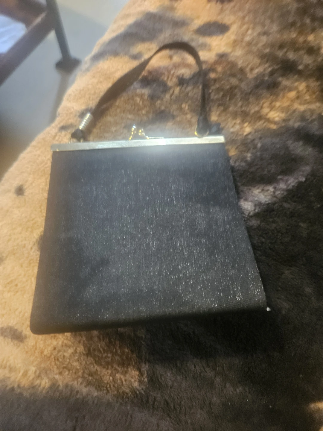 Black Evening Clutch Purse