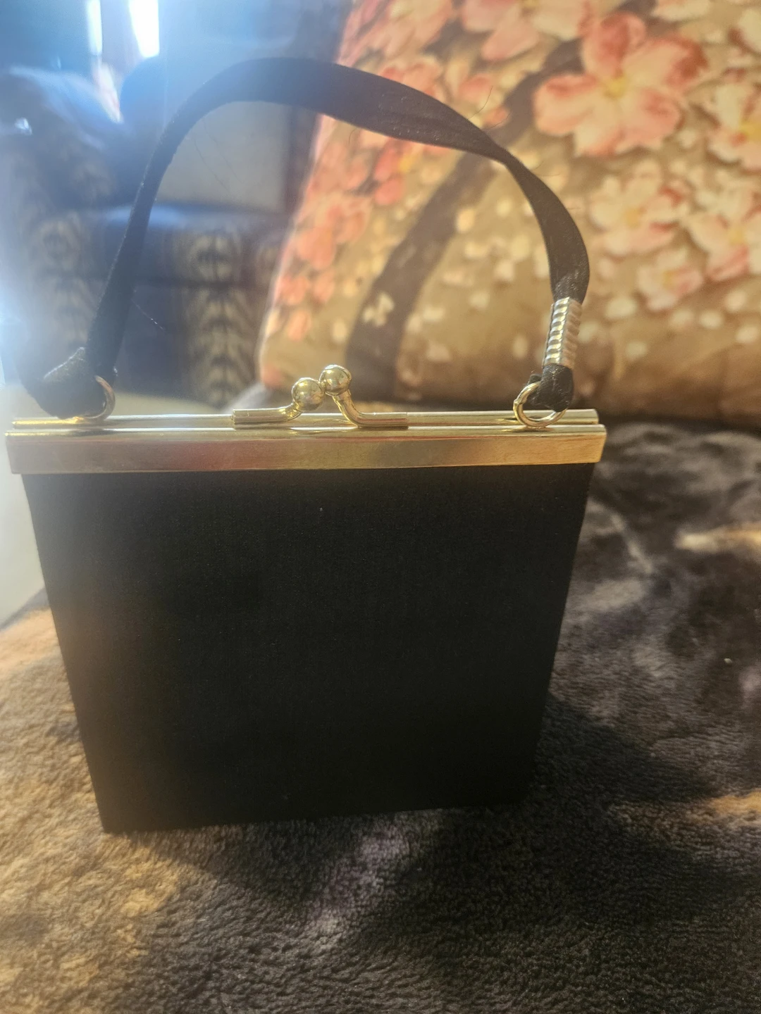 Black Evening Clutch Purse - photo 2