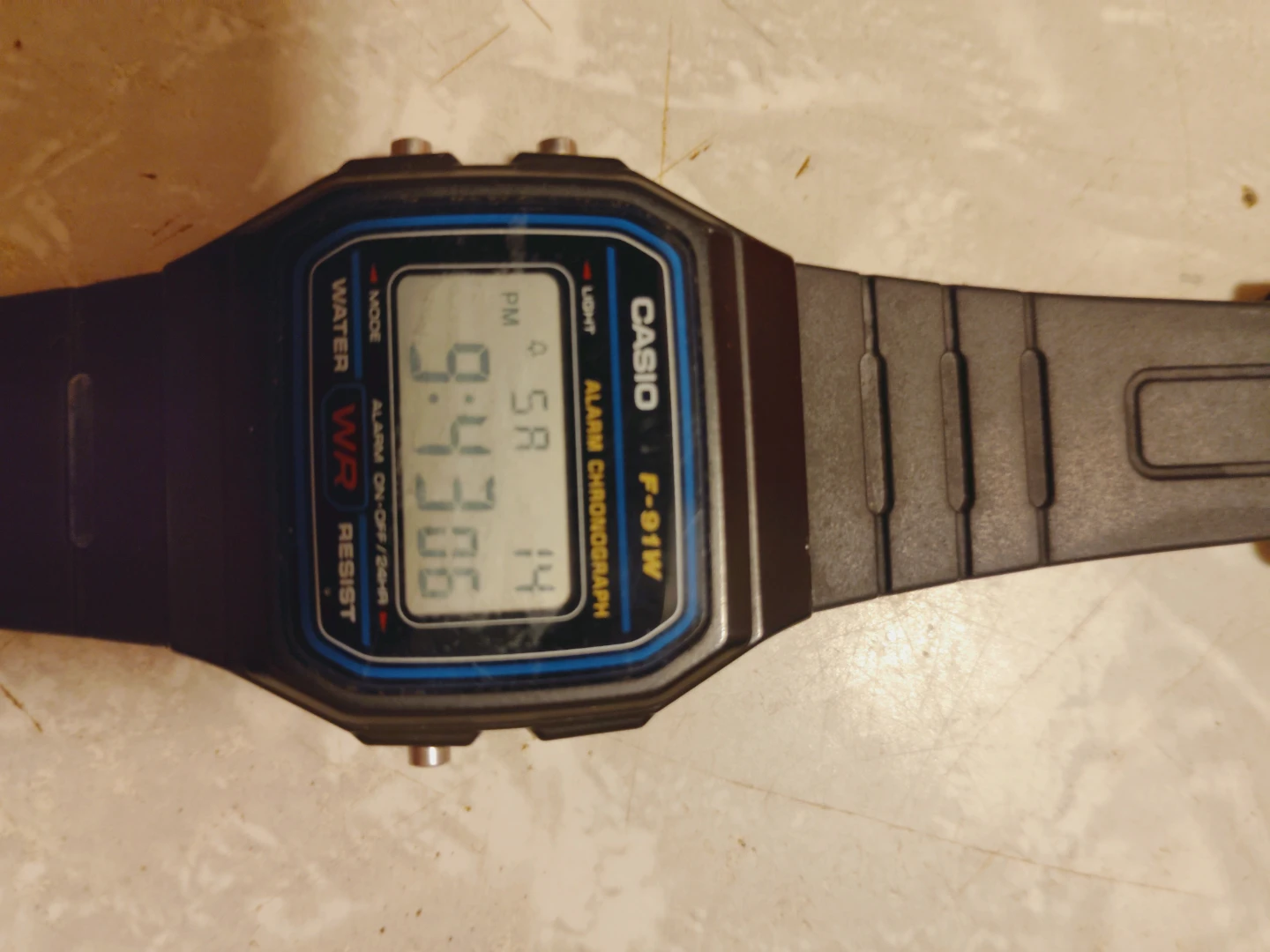Casio F-91W Vintage Digital Watch