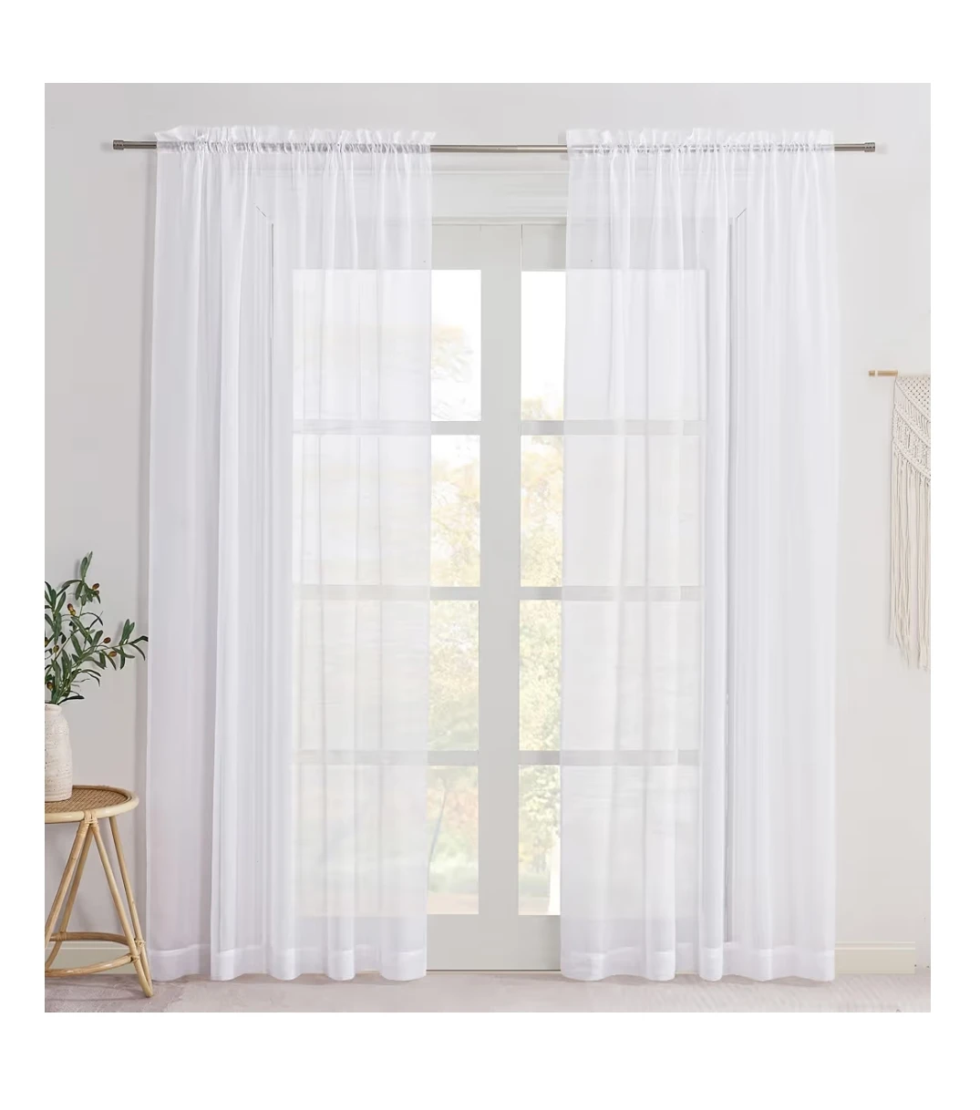 Semi-Sheer Curtains