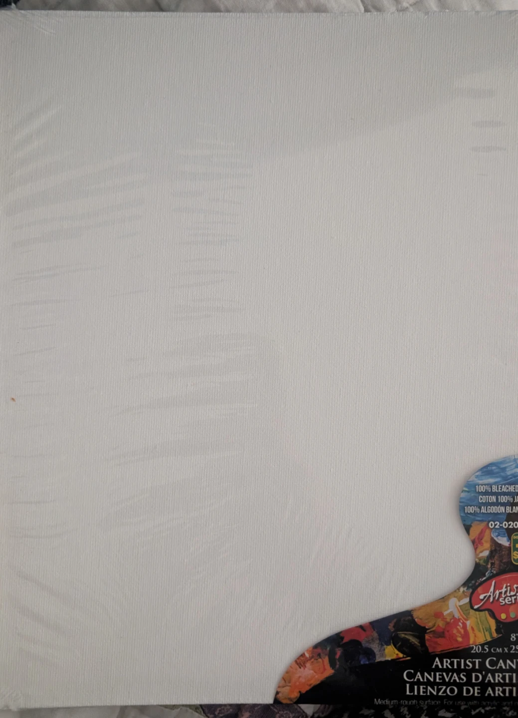 8 Artist Canvases 8" x 10" (20.5cm × 25.5 cm)