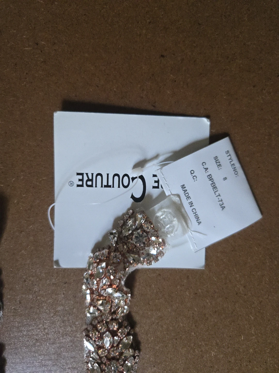 Fiore Couture Embellished Belt - photo 3
