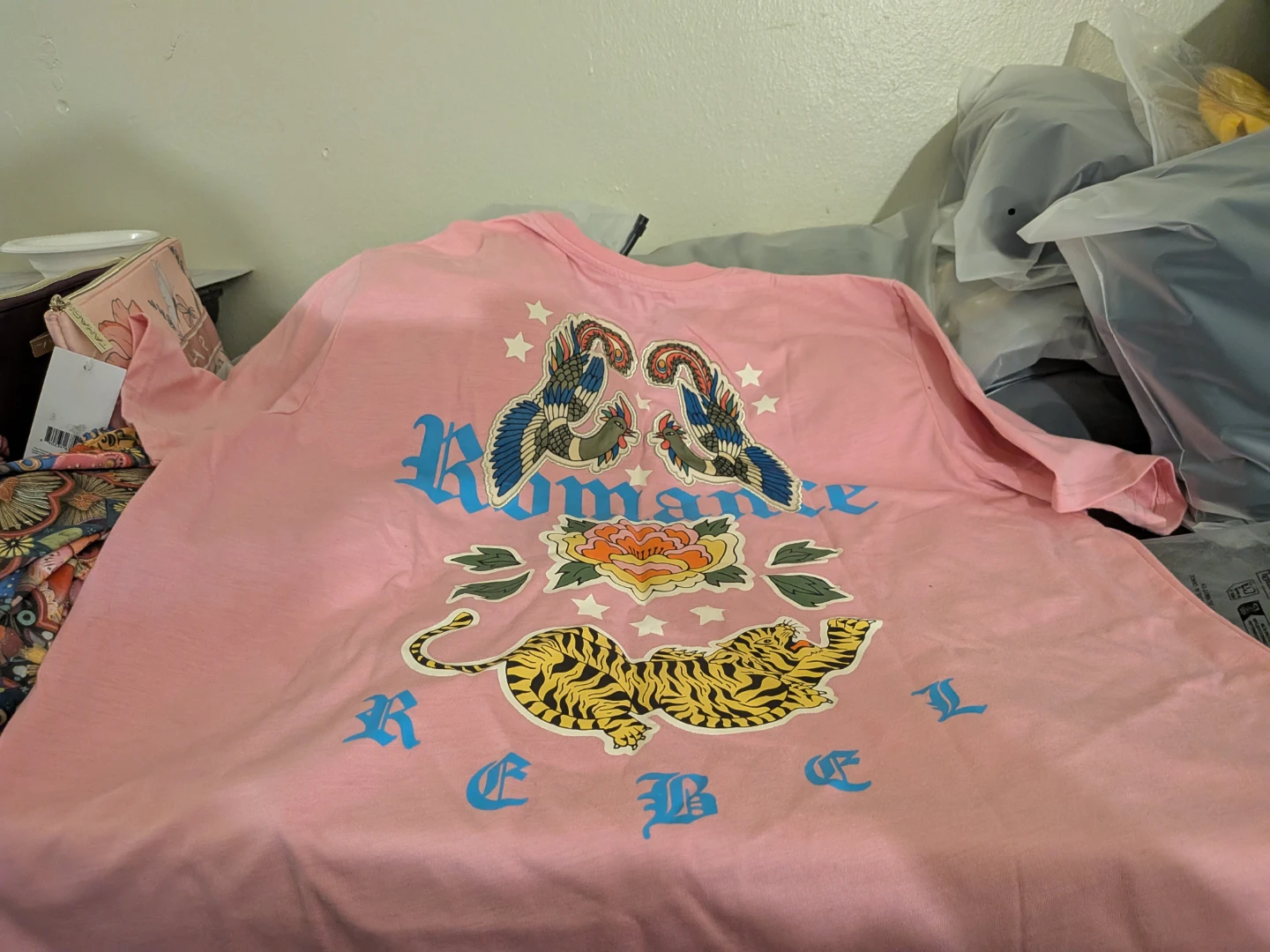 Rebel Minds Pink Graphic T-Shirt - Size 3XL - photo 4