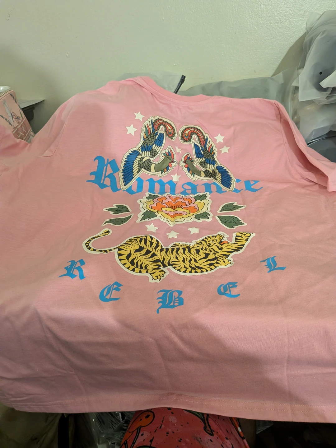 Rebel Minds Pink Graphic T-Shirt - Size 3XL - photo 5