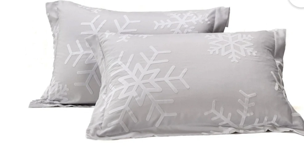 Holiday Time Snowflake Comforter Set - photo 5