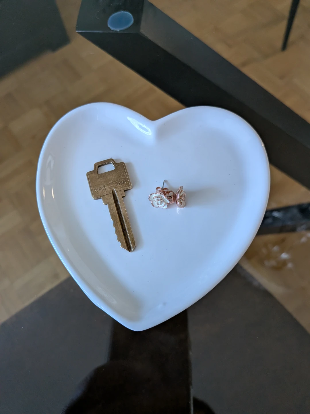 Maison Simons Heart Shaped Trinket Dish