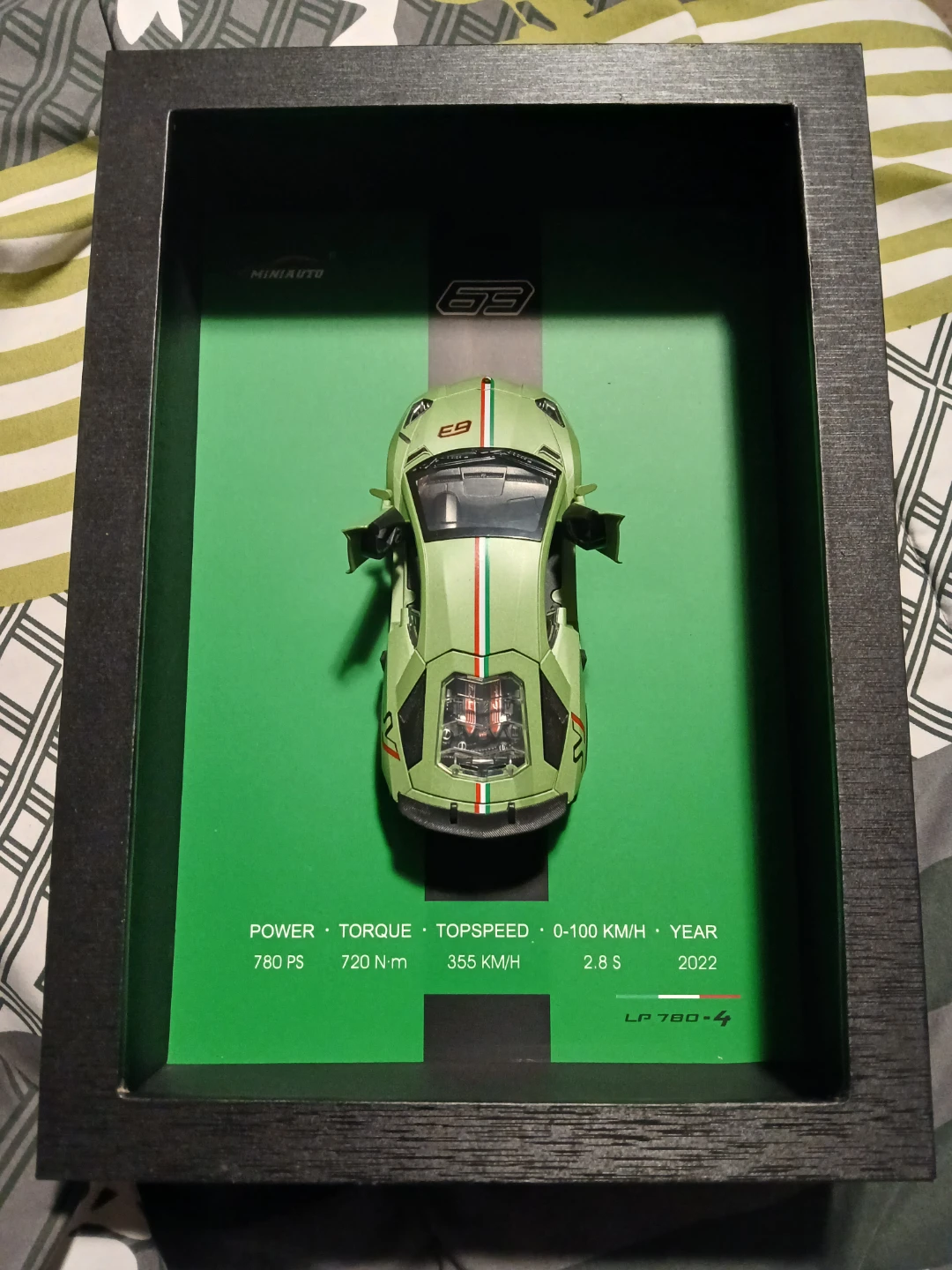 MINIAUTO Lamborghini LP 780-4 Model Car - photo 2