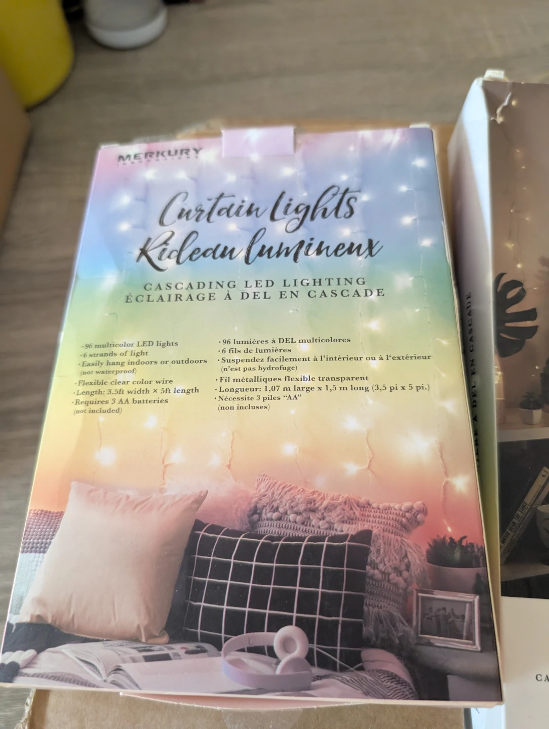 Merkury Innovations Curtain Lights - 240 Warm White LED - photo 3