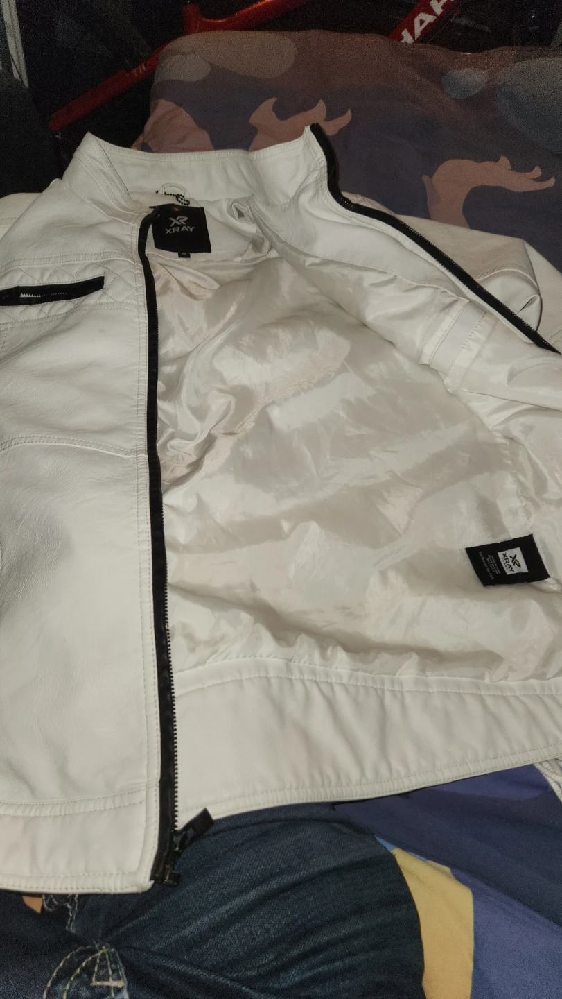 XRAY White Faux Leather Jacket - photo 2