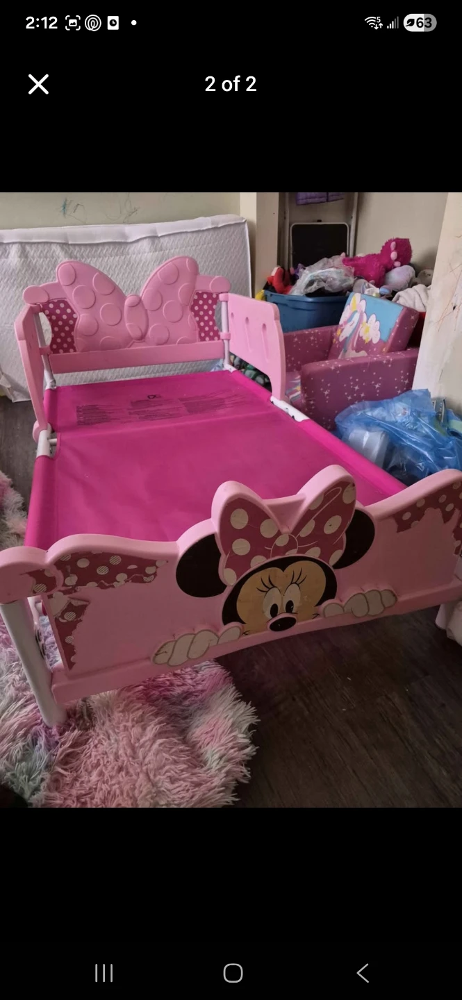 Minnie Mouse Toddler Bed - photo 2