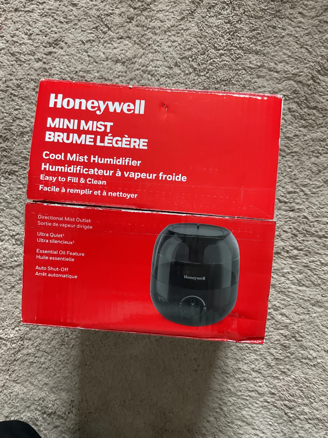 Honeywell Mini Mist Cool Mist Humidifier - photo 3