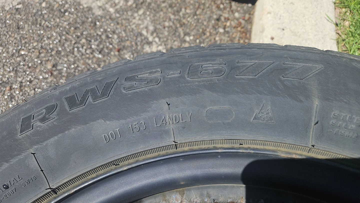 Snow Tires - 245/60R18 - Set of 4 - Lots of Tread remaining - photo 4