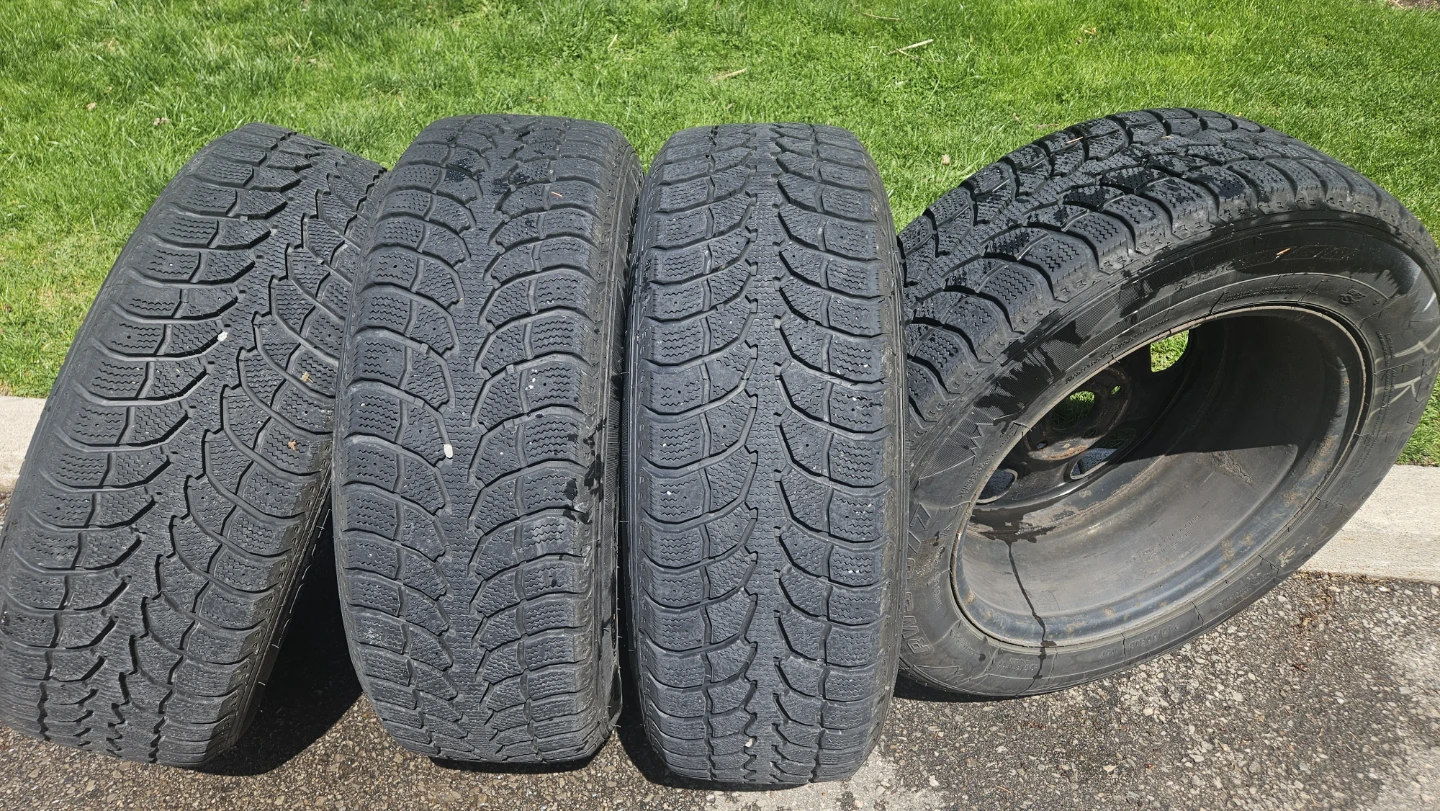 Snow Tires - 245/60R18 - Set of 4 - Lots of Tread remaining - photo 5