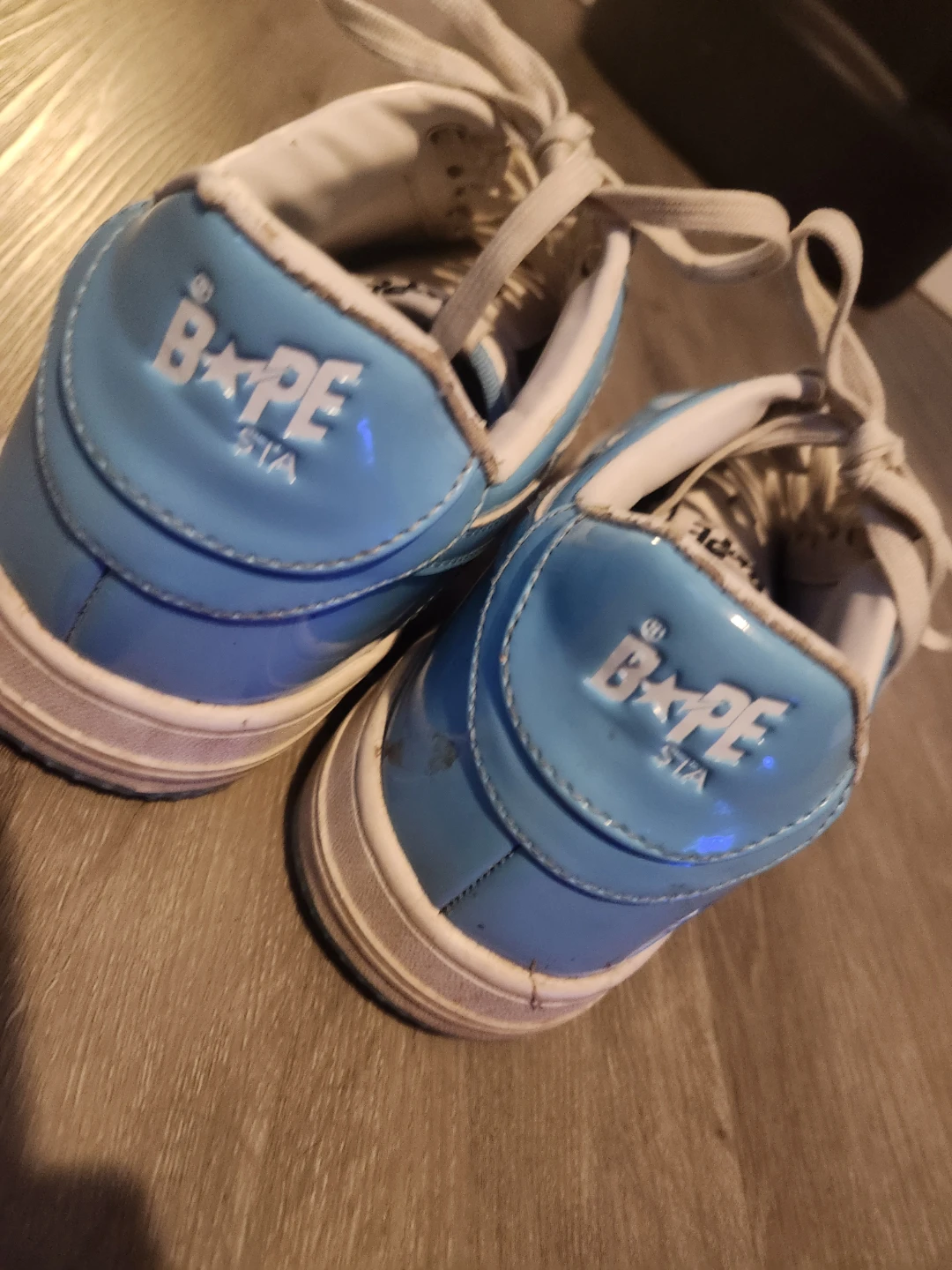 Bape Sta Sneakers - Blue and White - photo 3