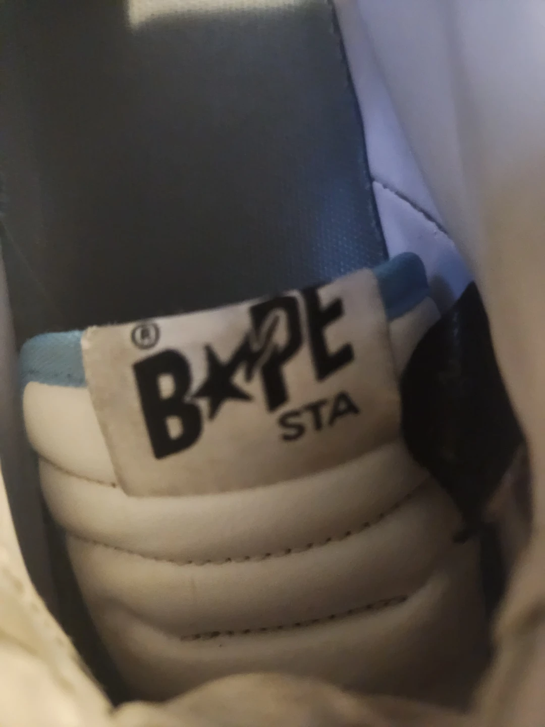Bape Sta Sneakers - Blue and White - photo 4