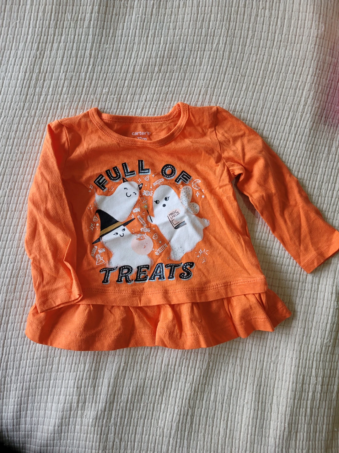 Carter's Toddler Girls Halloween shirt- 12 Months - photo 3
