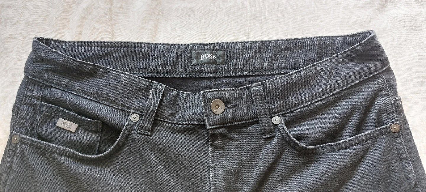 BOSS Hugo Boss Men's Jeans - Charcoal Grey - 32/34 - photo 2