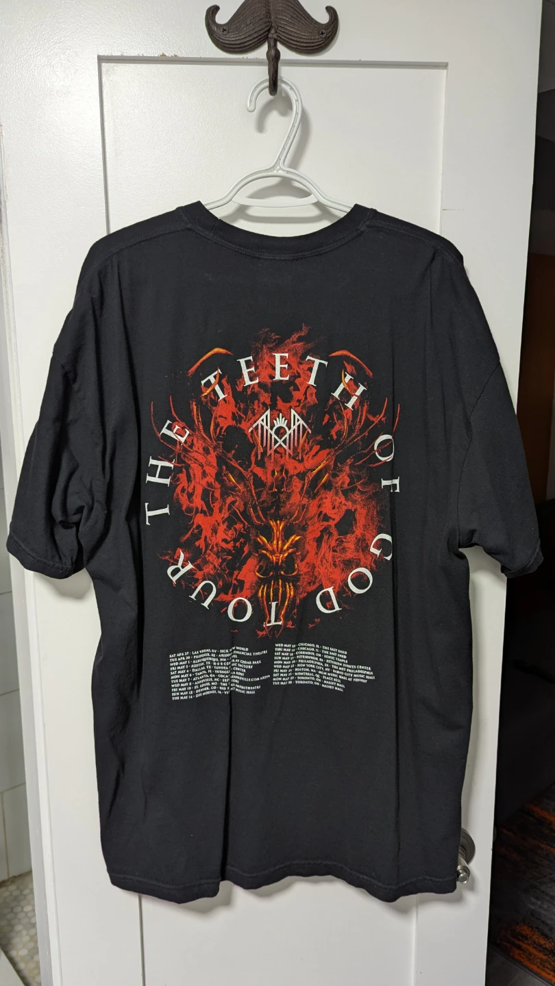 Sleep Token The Teeth of God Tour T-Shirt 2XL - photo 2