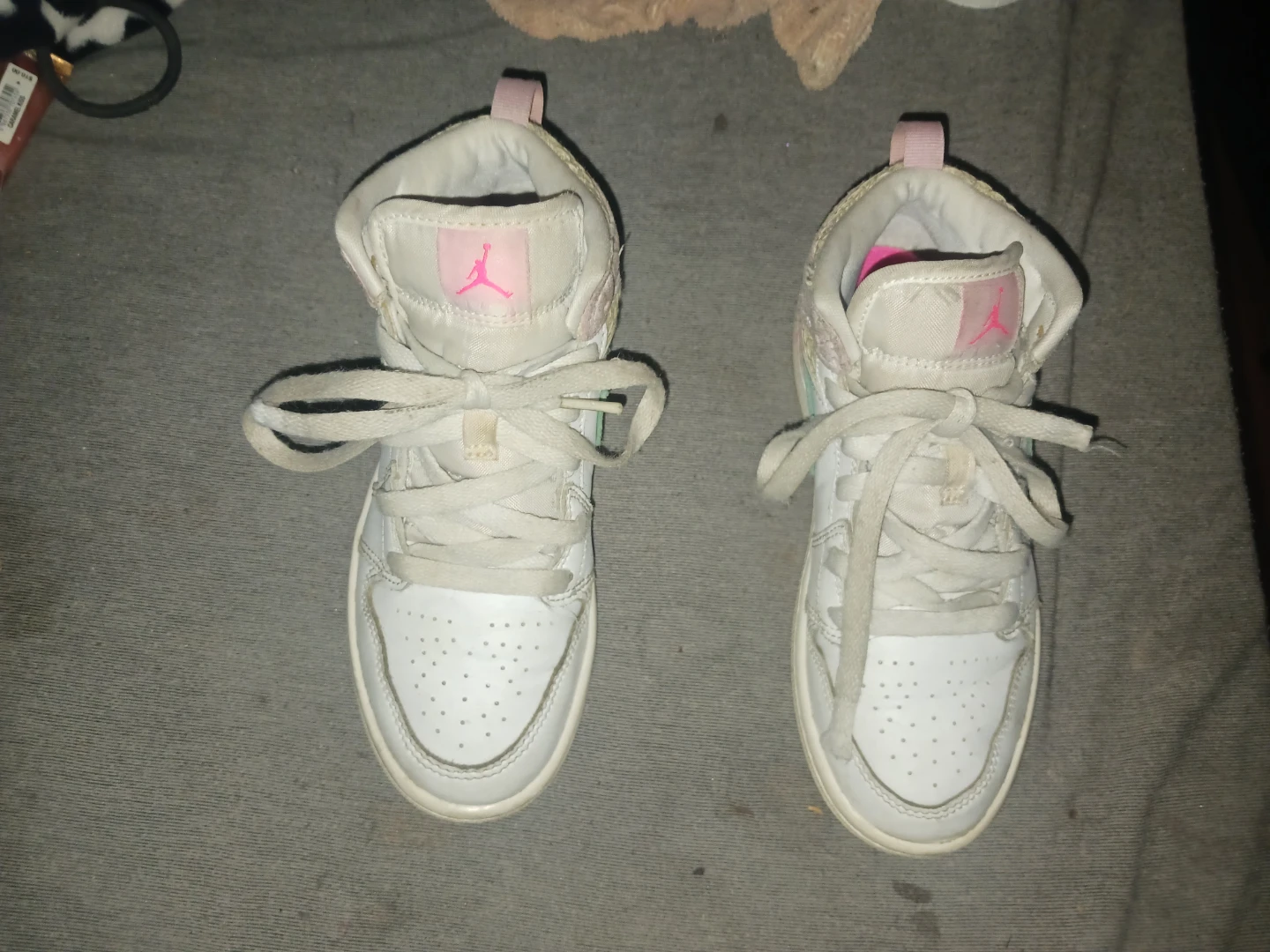 Nike Air Jordan 1 Mid “Ice Cream”  - Paint Drip - photo 2