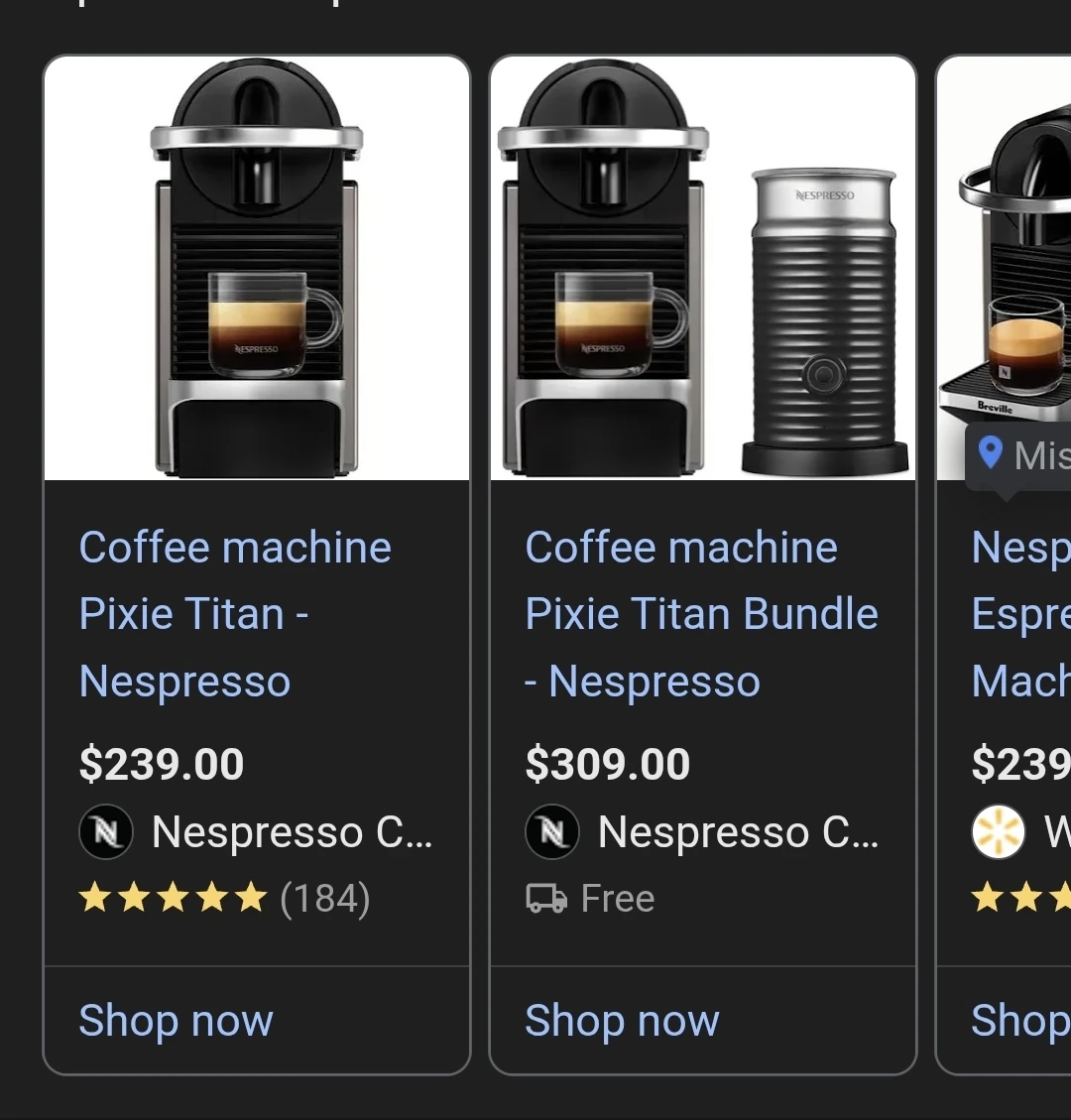 Nespresso Pixie Espresso Machine - photo 4
