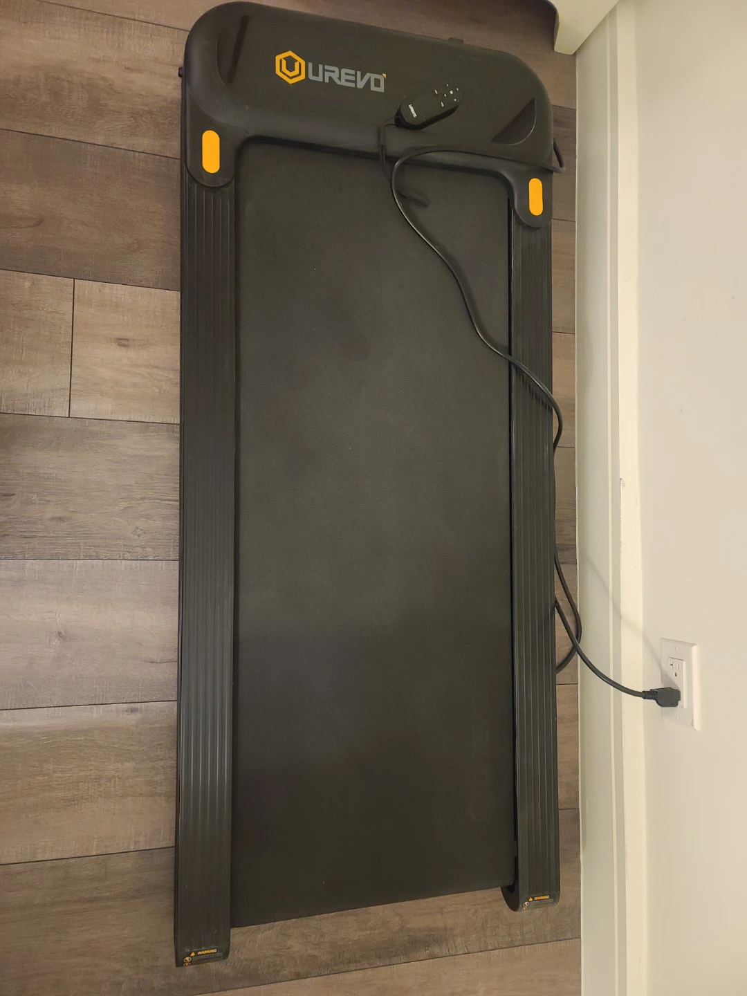 SELL BY MAY 16 UREVO walk pad Treadmill. Incline 9. With remote - photo 5