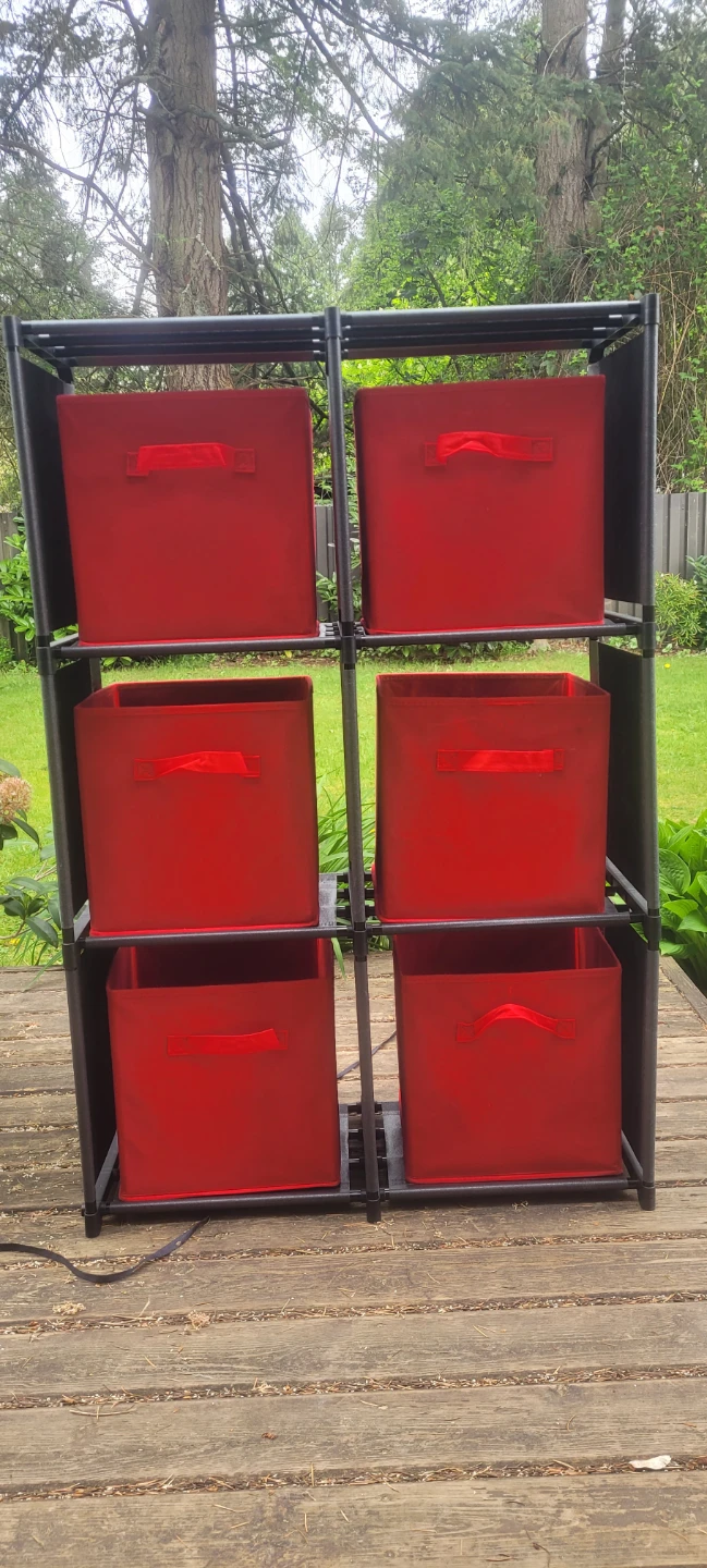 Storage shelf + storage cubes - photo 2