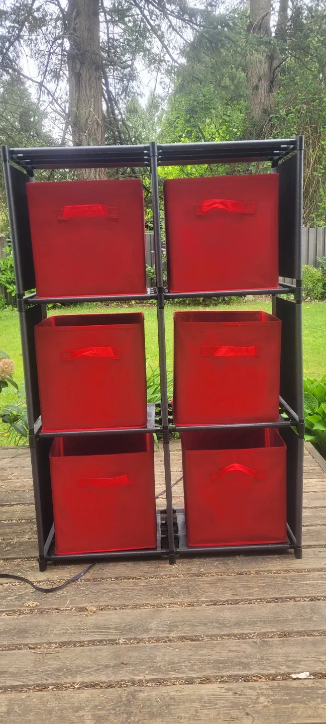 Storage shelf + storage cubes - photo 2