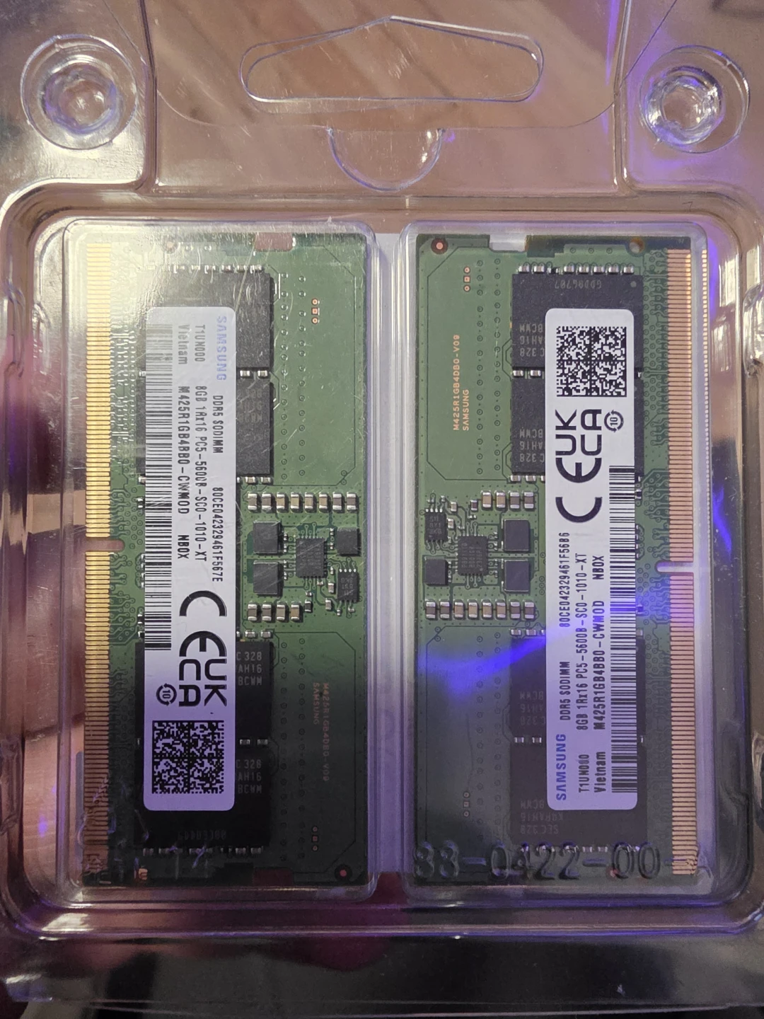 Samsung 16GB Kit DDR5-5600 SODIMM RAM (2 x 8GB)