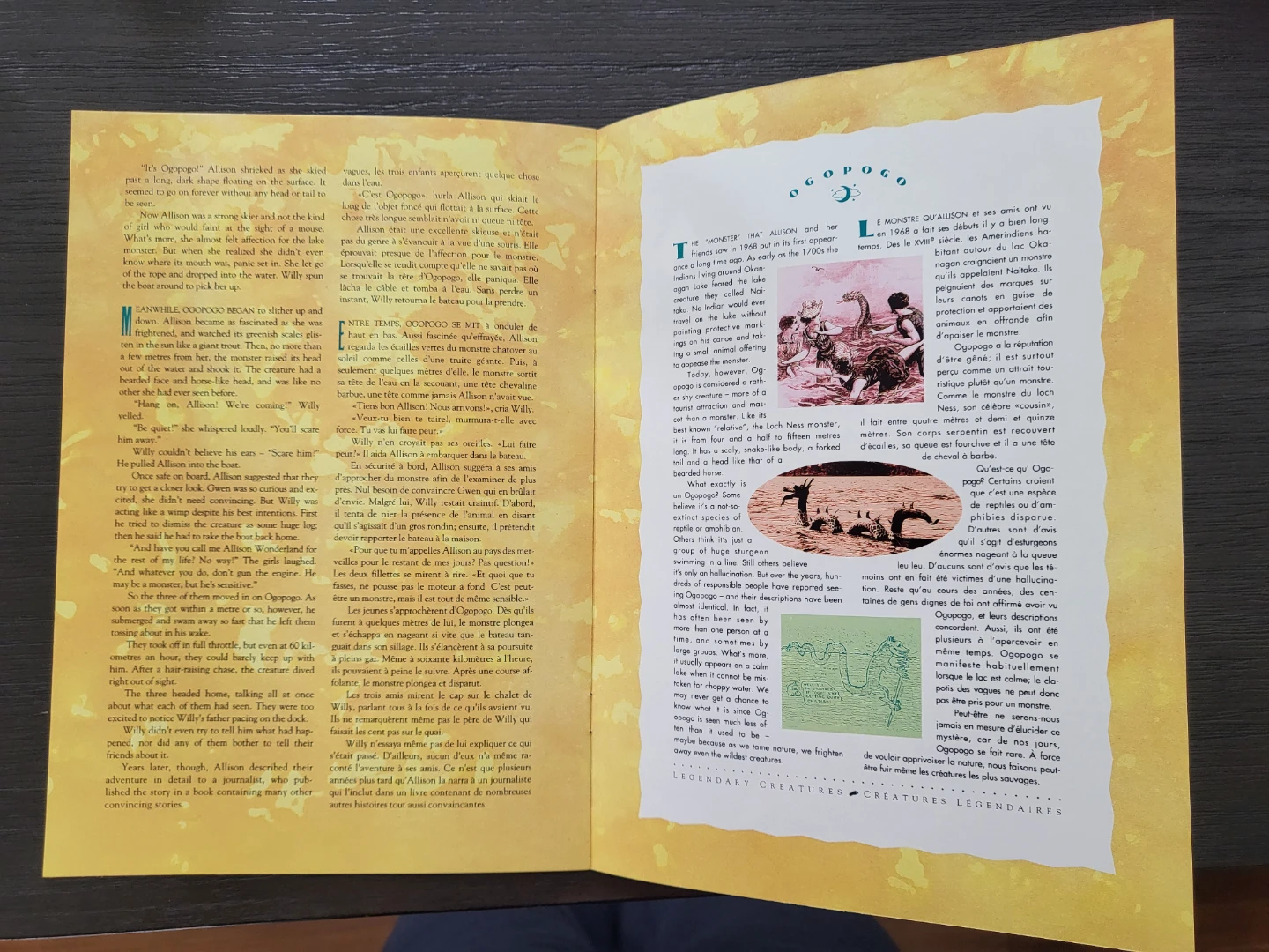 Canada Post Legendary Creatures Canadian Folklore Book - photo 5