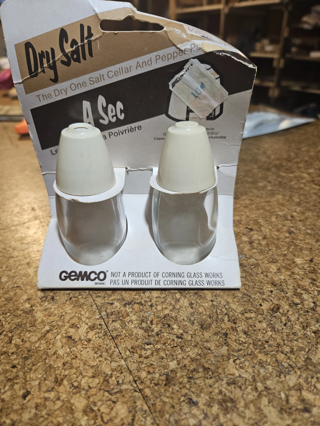 Gemco Dry Salt Cellar and Pepper Pot Set - photo 2