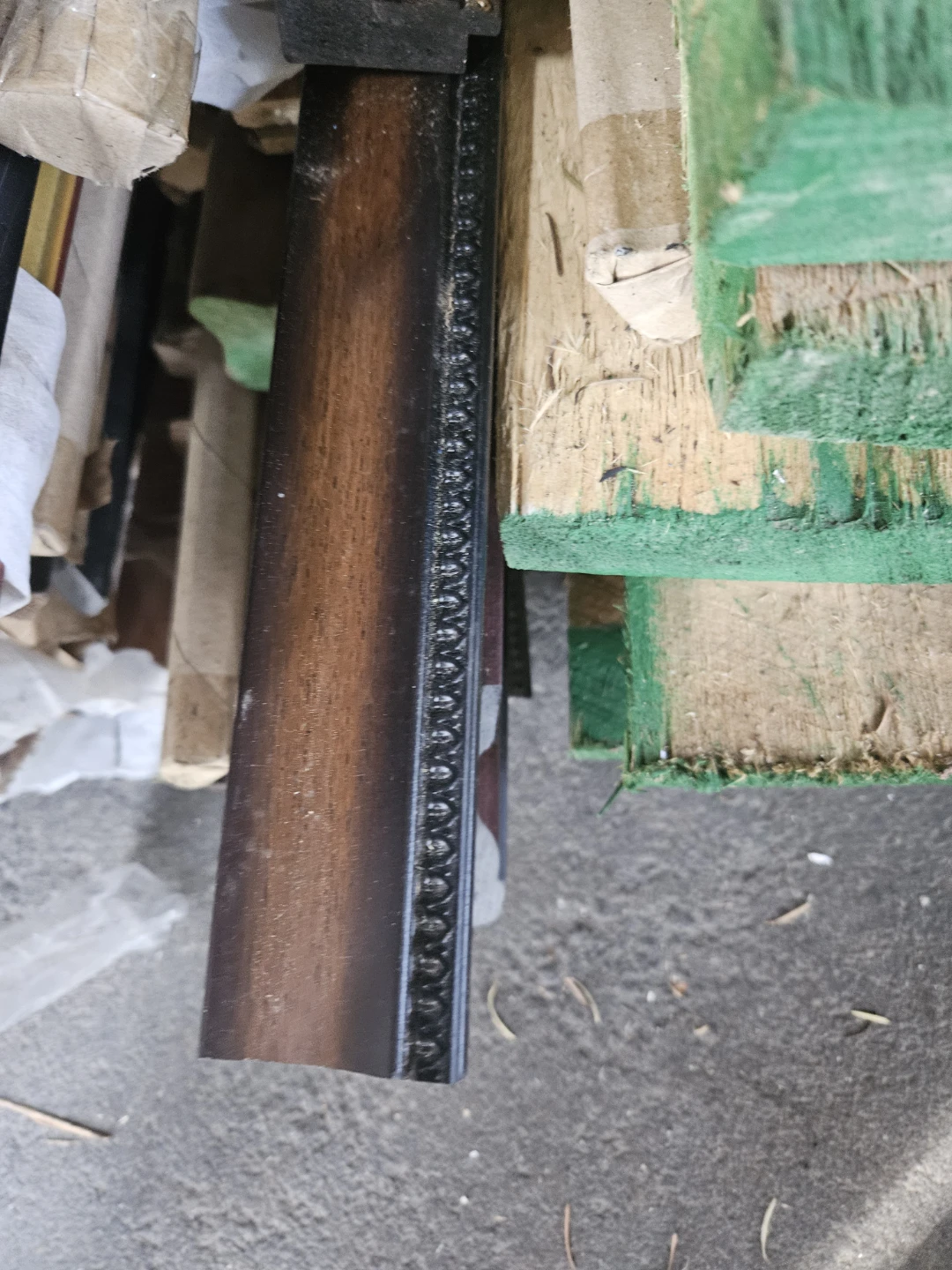 Picture Frame Moulding - Dark Wood Finish - photo 4