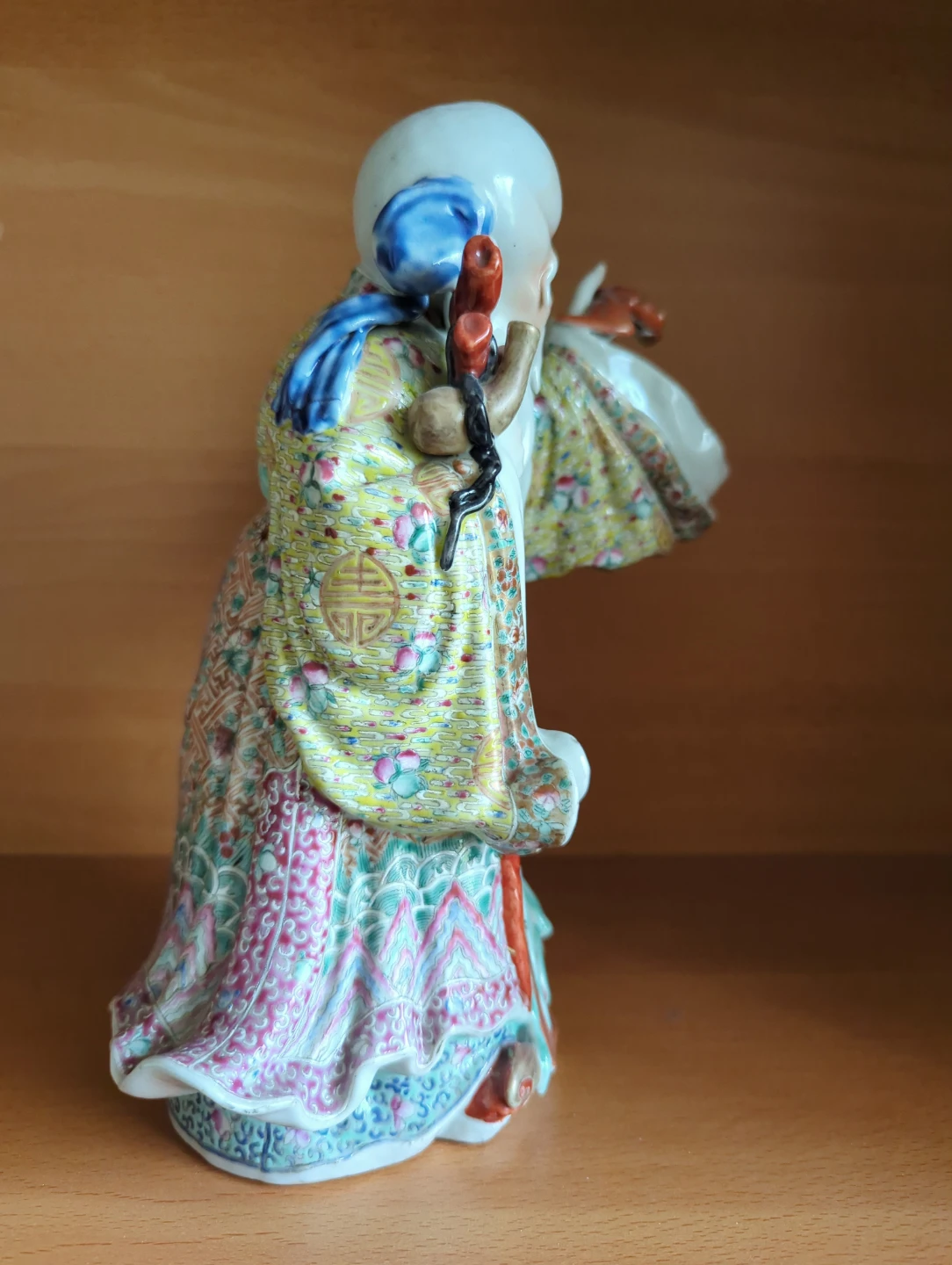 Ceramic Figurine of a legendary Chinese deity 壽星公 - photo 2