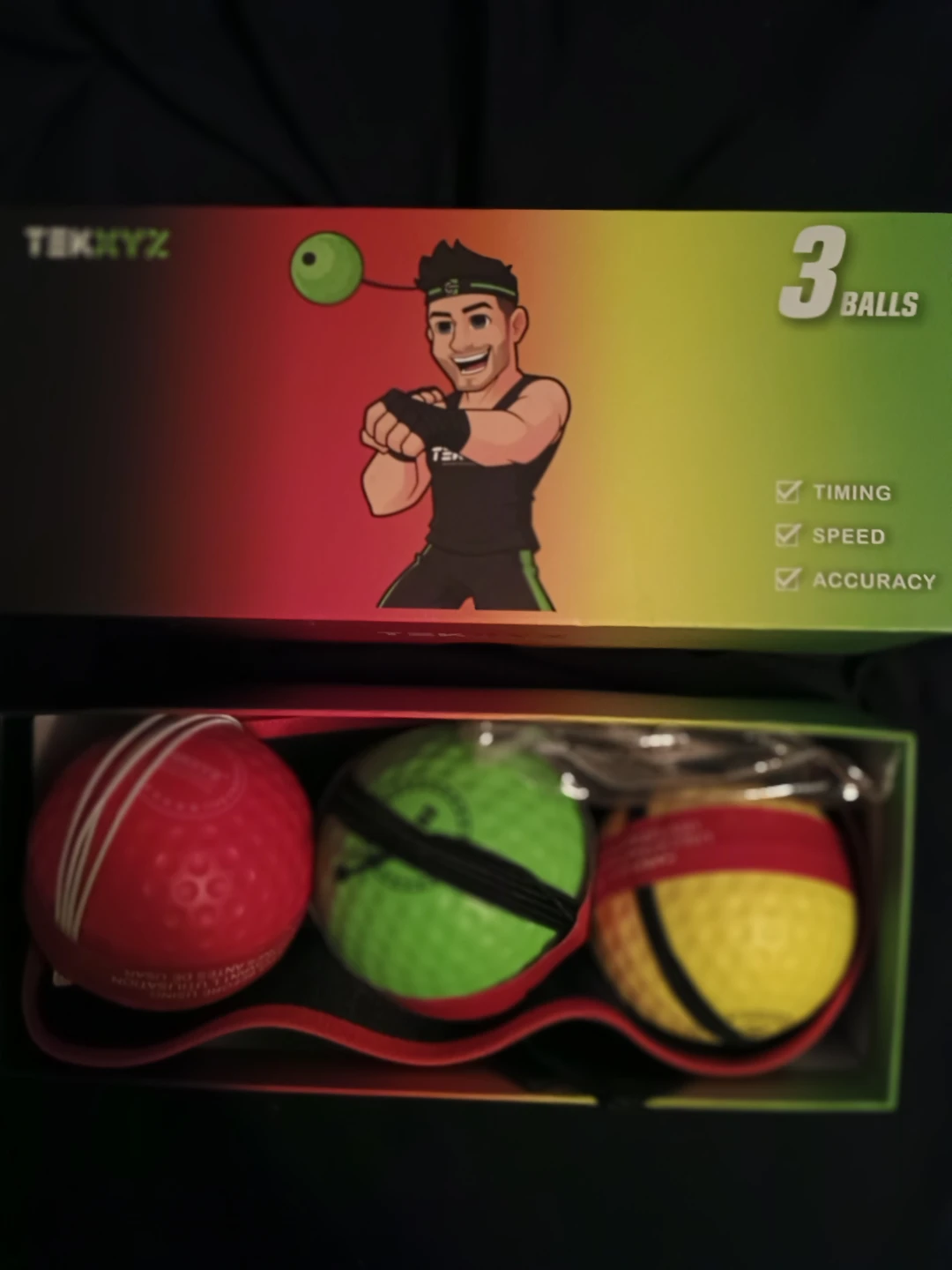 TEKXYZ 3-Ball Reflex Training Set - photo 5