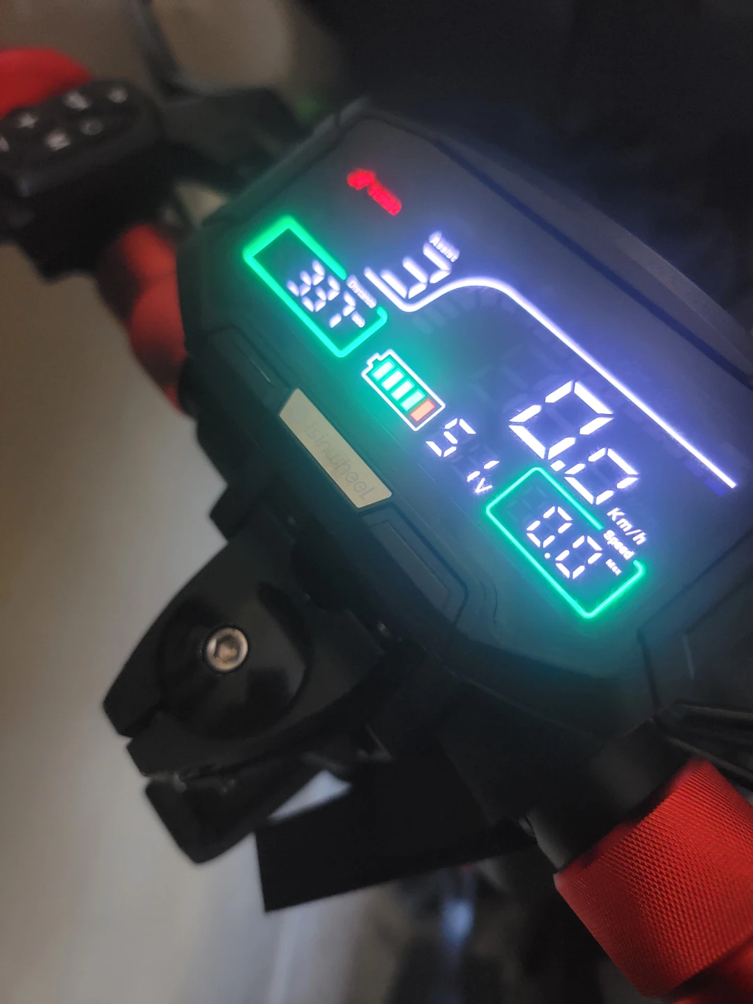 Isinwheel Electric Scooter with LED Lights