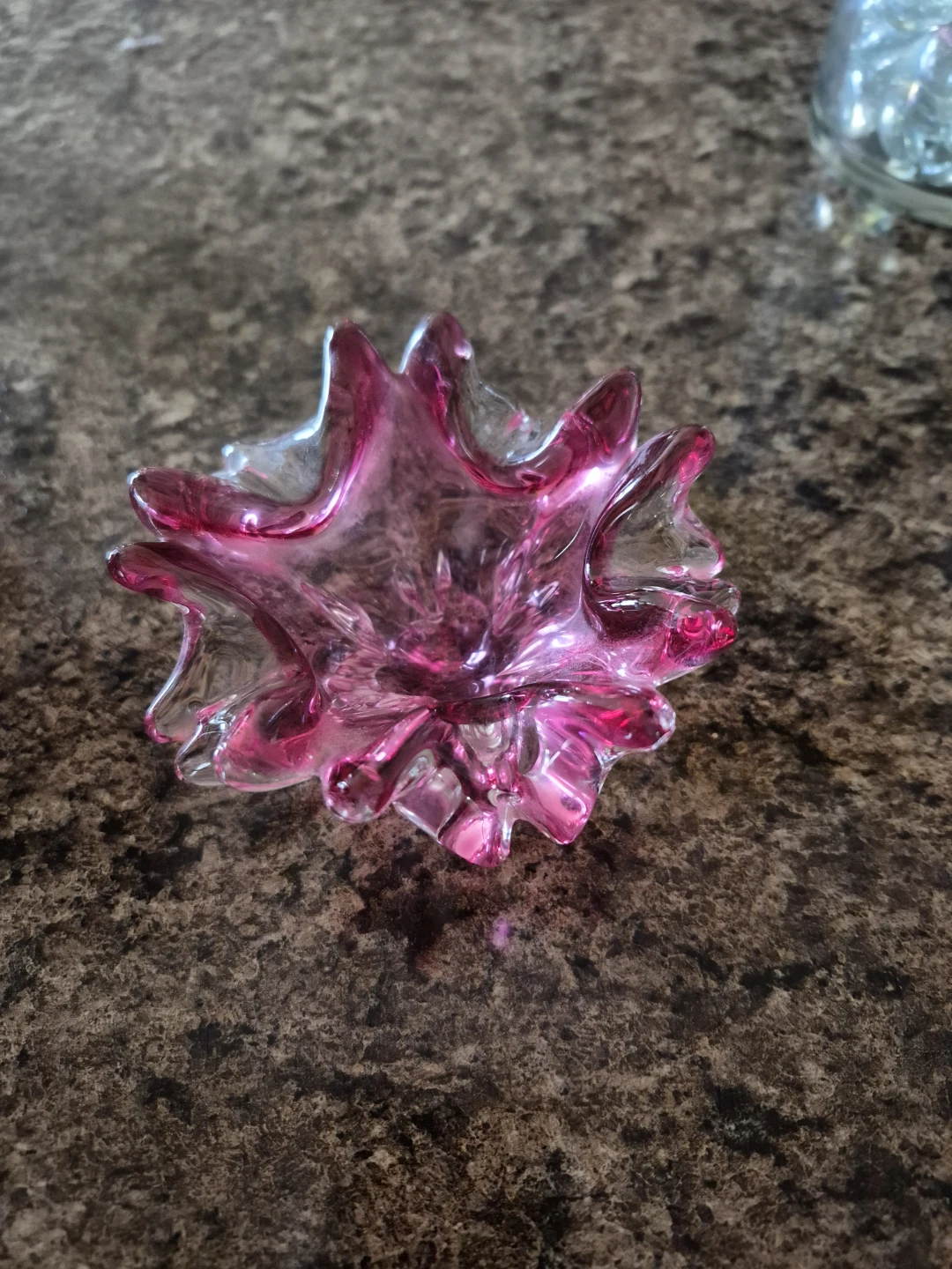 Glass Vase with Decorative Stones and Artificial Flowers - photo 5