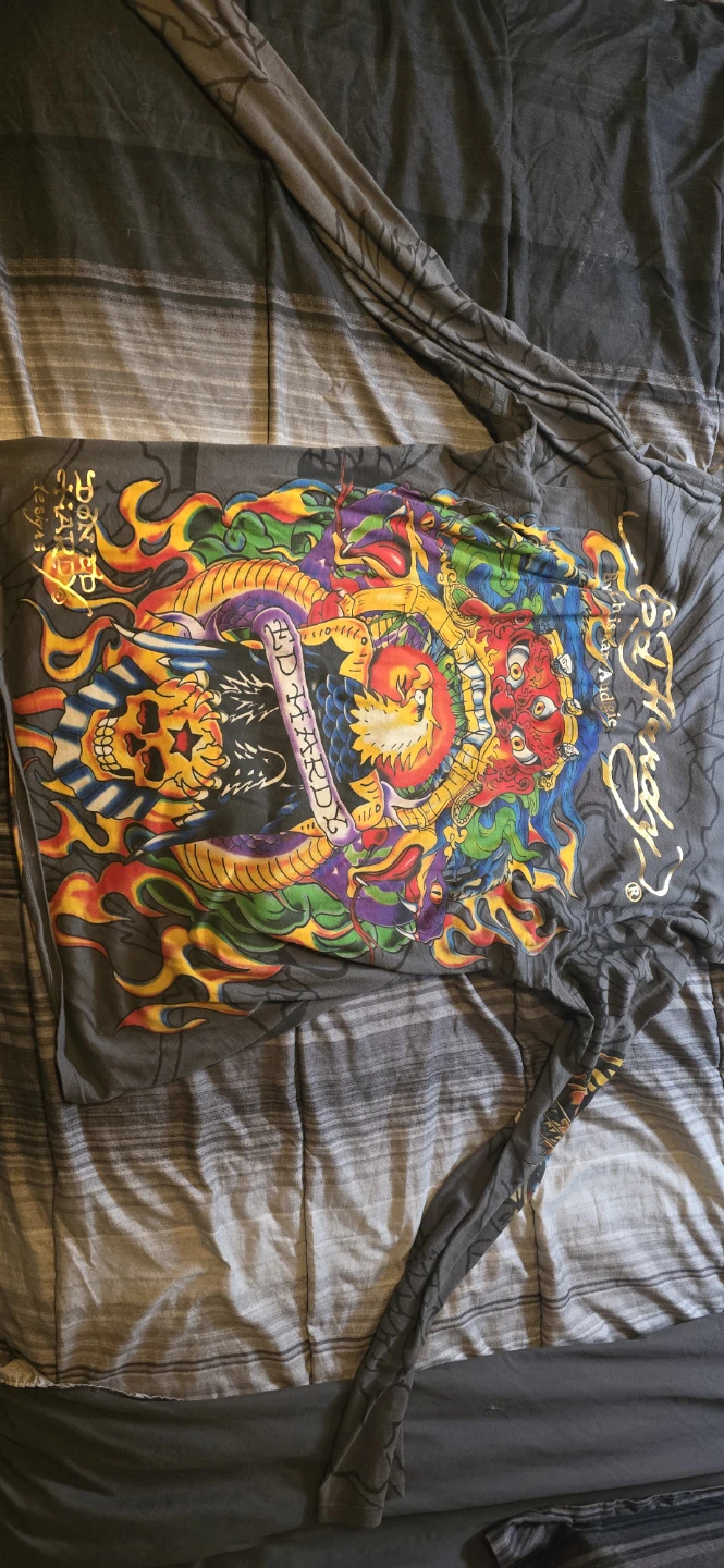 Ed Hardy Long Sleeve T-Shirt - photo 2
