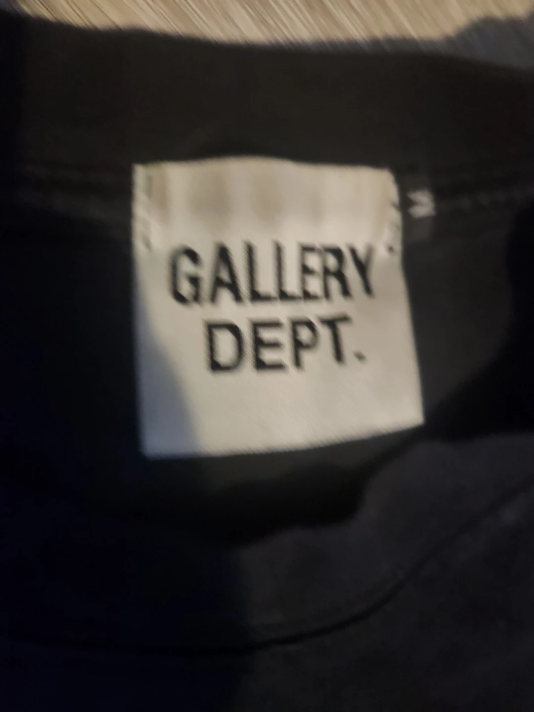 Gallery Dept. Black Cotton T-Shirt - photo 3