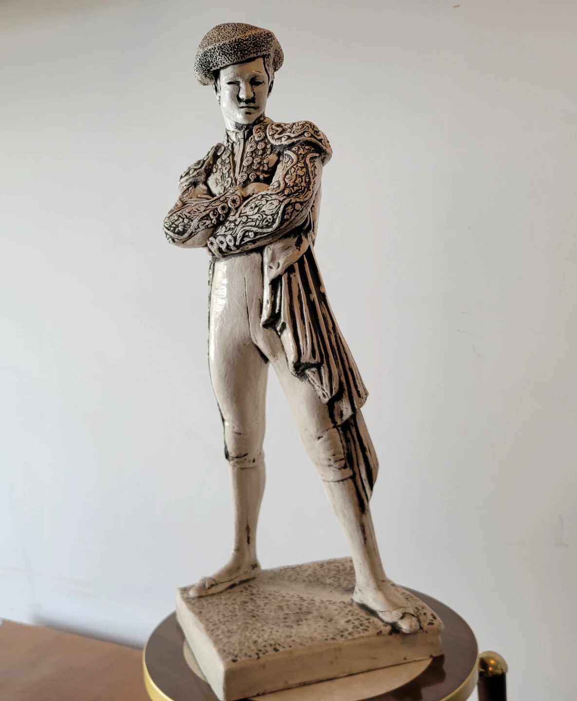 Vintage Mid-Century Matador Statue. Spanish Bullfighter Decor - photo 2