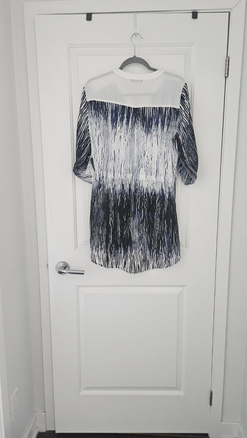 Shirt Dress with belt, Size Medium to Large (fits great as Med) - photo 5