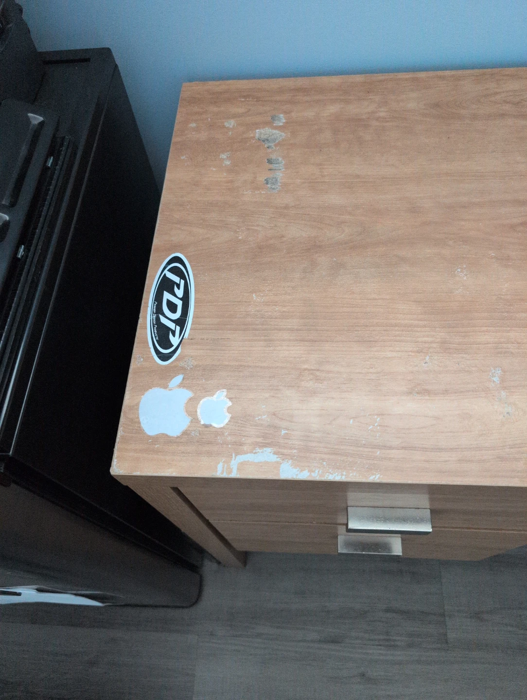 Wooden Desk with Drawers - photo 2