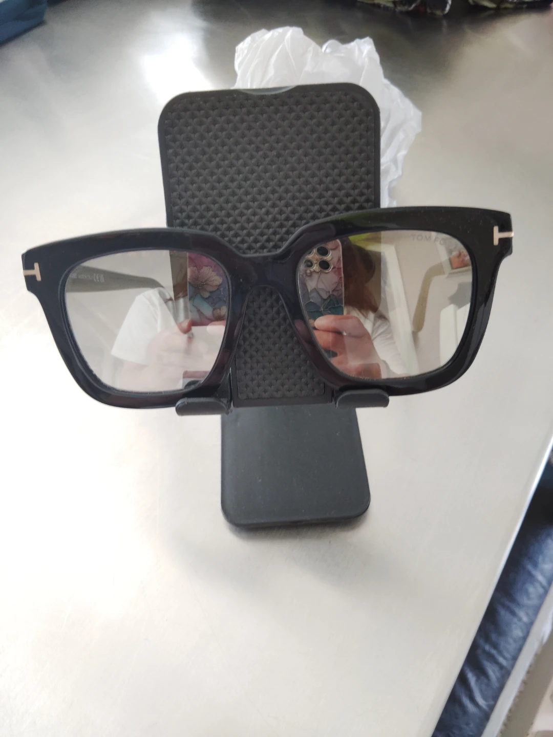 TOM FORD Black Square Sunglasses - photo 4