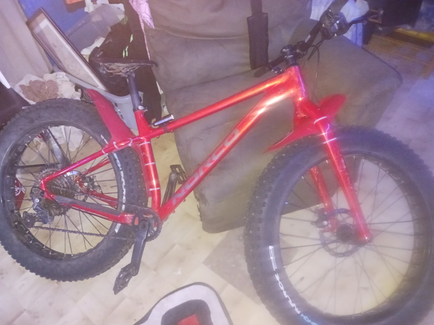 Red Bigfoot Fat Bike - photo 3