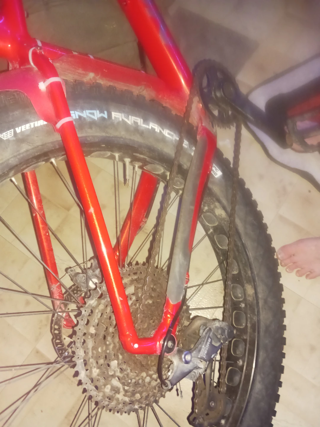 Red Bigfoot Fat Bike - photo 4
