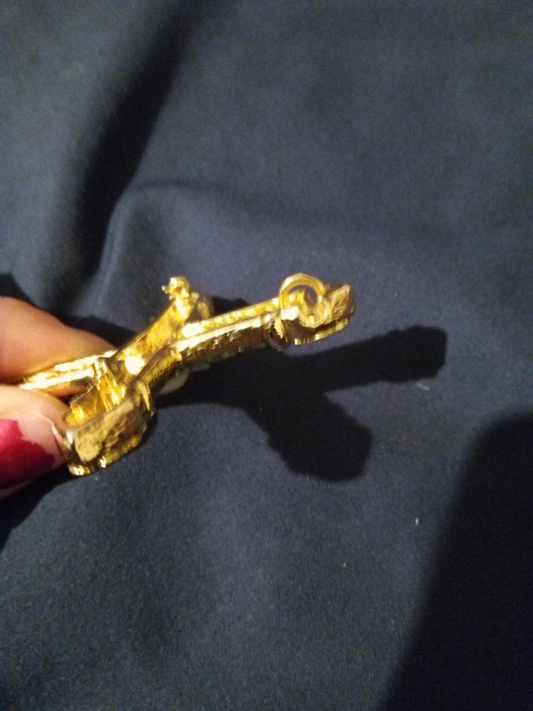Vintage cross brooch/pendant - photo 2