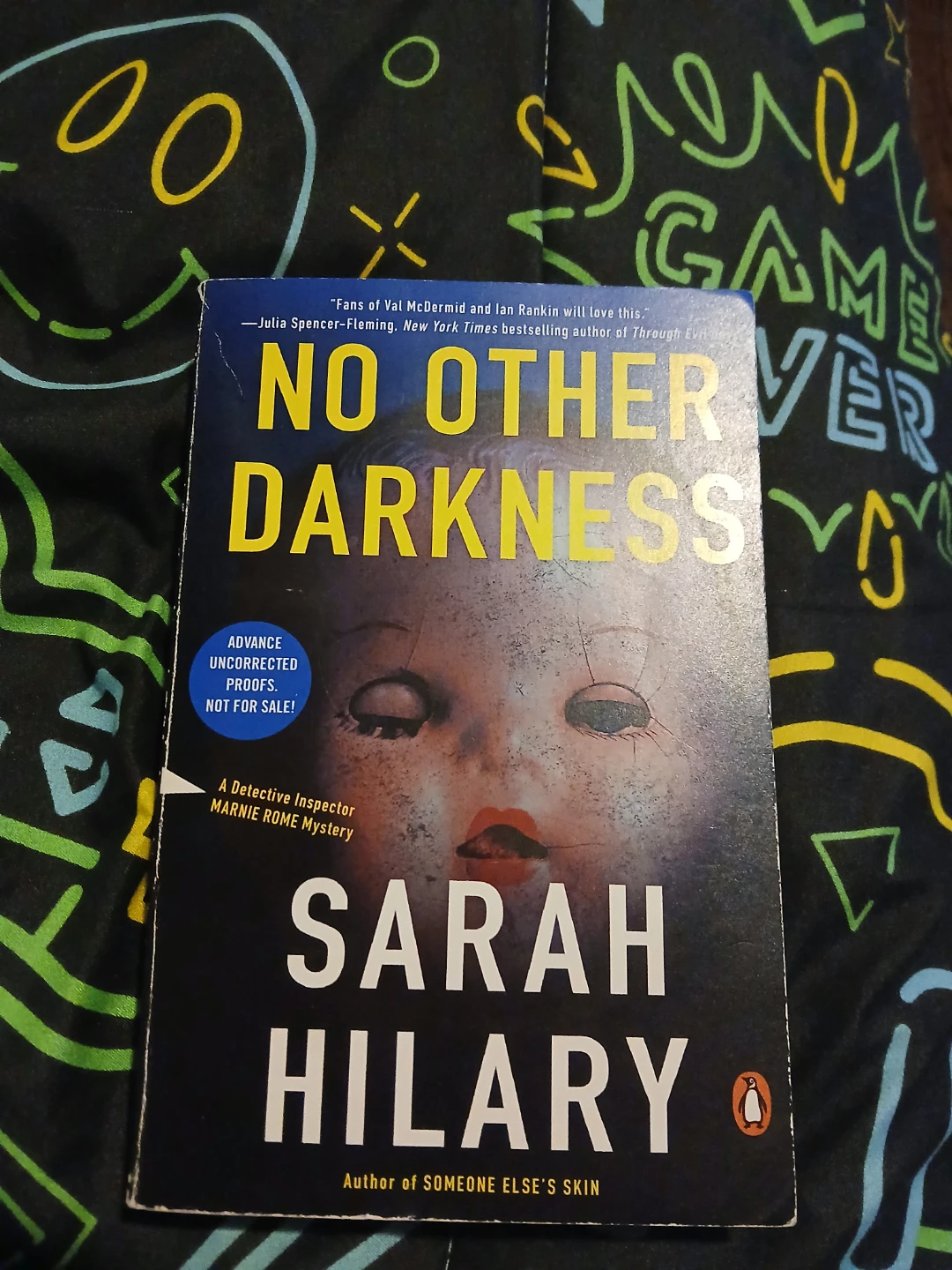 No Other Darkness by Sarah Hilary - Advance Uncorrected Proof